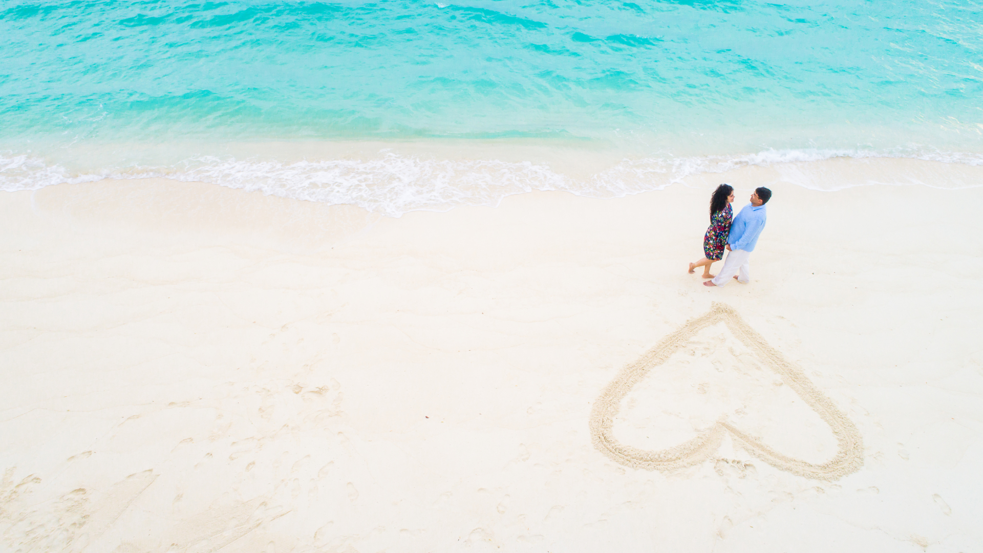 ♡　海　カップル